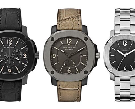 montre burberry homme automatique|montre burberry luxe.